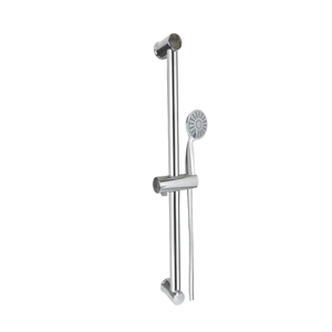 MEREO - Sprchová souprava, jednopolohová sprcha, šedostříbrná hadice (CB900W)