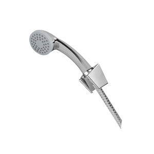 MEREO - Sprchová súprava, jednopolohová sprcha, sprchová hadica biela-chróm (CB469A)
