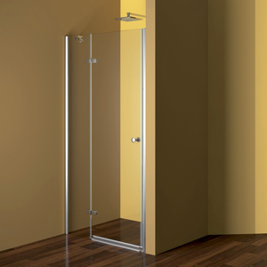 MEREO - Sprchové dvere, Fantasy, 80x190 cm, chróm ALU, sklo Point, ľavé prevedenie CK10112LE