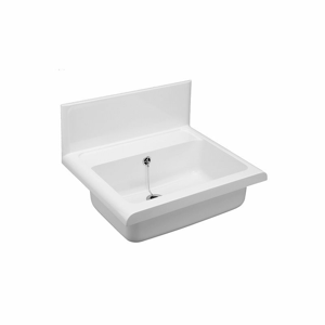 MEREO - Umývadlo Compact plastové, biele (PR7183C 60009010099