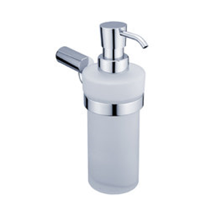 NIMCO - BORMO dávkovač na mýdlo mat sklo 250ml, pumpička plast BR 11031W-26 (BR 11031W-26)