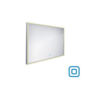 NIMCO Led zrcadlo zrcadlo LED 1000x700 rám hliníkový ZP 13004V (ZP 13004V)