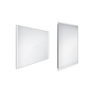 NIMCO Led zrcadlo zrcadlo LED 800x700 rám hliníkový ZP 11003 (ZP 11003)