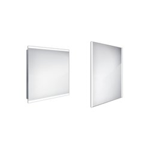 NIMCO Led zrcadlo zrcadlo LED 800x700 rám hliníkový ZP 12003 (ZP 12003)