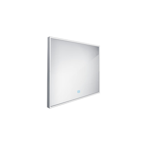 NIMCO zrcadlo LED hranaté 80x70cm 38W senzor, možnost nastavení barevné teploty svícení ZP 13003V (ZP 13003V)
