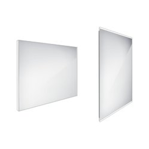 NIMCO zrcadlo LED hranaté 900x700mm 18W (ZP 9019)