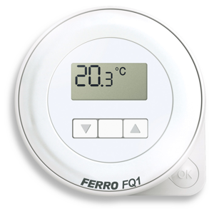 NOVASERVIS - Elektronický pokojový termostat denní bezdrátový FQ1TXT6