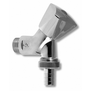 NOVASERVIS - Práčkový šikmý ventil so spätnou klapkou 1/2"x3/4" (SC1735)