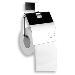 NOVASERVIS - Záves toaletného papiera s krytom Titania Kate chróm (66538,0)