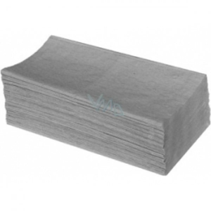 Ostatní - AND GO Skládané ručníky Hato Z-sklad, 1 vrstvý, šedý,recykl. 5000 listů 10200000264 (10200000264)