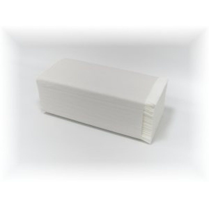 Ostatní - AND GO Skládané ručníky Hato Z-sklad, 2 vrstvý, bílý,celuloza 150 listů 10200000263 (10200000263)
