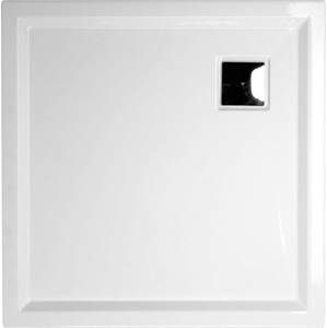 POLYSAN - AVELIN sprchová sprchová vanička akrylátová, štvorec 90x90x4cm, biela (54611)
