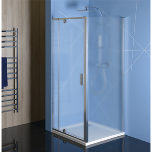 POLYSAN - Easy Line obdĺžniková/štvorcová sprchová zástena pivot dvere 800-900x800,L/P, sklo Brick EL1638EL3238