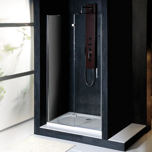 POLYSAN - VITRA LINE sprchové dveře 1100mm, levé, čiré sklo (BN3915L)