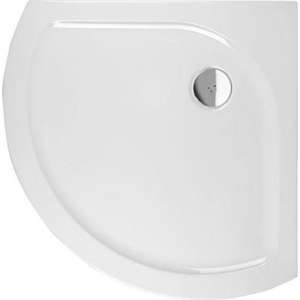 POLYSAN - XELOS sprchová sprchová vanička akrylátová, štvrťkruh 90x90cm, R590, biela (60111)