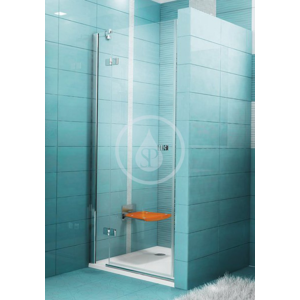 RAVAK - SmartLine Sprchové dvere dvojdielne SMSD2-100 A-L, 989-1006 mm, ľavé, chróm, sklo transparent 0SLAAA00Z1