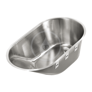 SANELA - Nerezové vany Vaňa z nehrdzavejúcej ocele, 700x400 mm SLSN 11