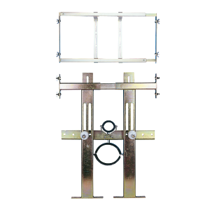 Sanela SLR 03N Rám určený do sádrokartonových konstrukcí pro závěsná WC se splachovačem (SL 08031)
