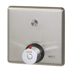 SANELA - Senzor Piezo ovládání sprchy s termostatickým ventilem pro teplou a studenou vodu, 24V DC SL 12024 (SL 12024)