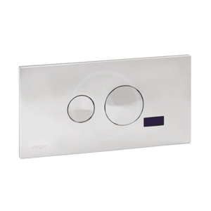 SANELA - Senzorové pisoáry Automatický splachovač WC k inštalačnému systému Viega Eco Plus, tlačidlo For Style 10, 24 V DC (SLW 05F)