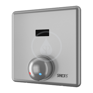 SANELA - Senzorové sprchy Ovládání sprch se směšovací baterií, nerez-chrom (SLS 02)