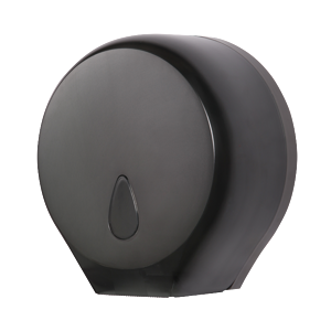 Sanela SLDN 01N Zásobník na toaletní papír, černý plast ABS (SL 72011)
