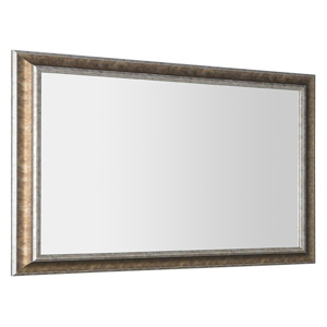 SAPHO - AMBIENTE zrkadlo v drevenom ráme 620x1020mm, bronzová patina NL701