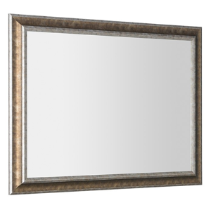 SAPHO - AMBIENTE zrcadlo v dřevěném rámu 720x920mm, bronzová patina (NL700)