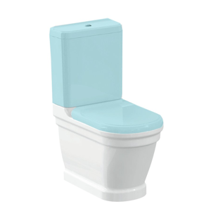 SAPHO - ANTIK WC kombi, zadný/spodný odpad, 37x63cm, biela AN360