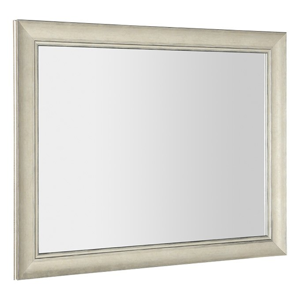 SAPHO - CORONA zrcadlo v dřevěném rámu 728x928mm, champagne (NL720)