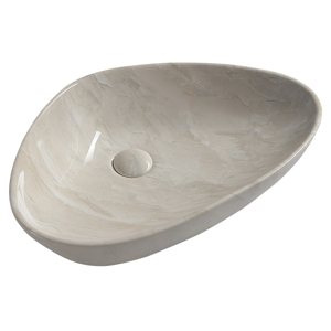 SAPHO - DALMA keramické umývadlo 58,5x14x39 cm, marfil MM227