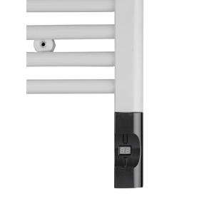 SAPHO - Elektrická vykurovacia tyč s termostatom a diaľ. ovládaním,300W,D-tvar, antracit (HVD-300A)