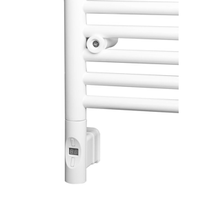 SAPHO - Elektrická vykurovacia tyč s termostatom a diaľkovým ovládaním,300W,guľatá,biela (HVO-300)
