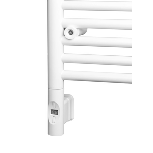 SAPHO - Elektrická vykurovacia tyč s termostatom a diaľkovým ovládaním,600W,guľatá,biela (HVO-600)