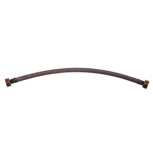 SAPHO - Flexibilná nerezová hadica FxF 1/2'x1/2', 40cm, bronz (33413)