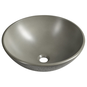 SAPHO - FORMIGO betónové umývadlo, priemer 41 cm, šedá (FG005)
