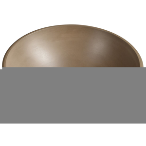 SAPHO - FORMIGO betónové umývadlo, priemer 41 cm, svetlo hnedá (FG003)