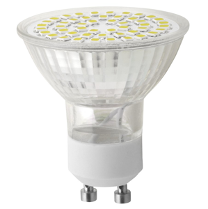 SAPHO - LED bodová žiarovka 4W, 230V, GU10, denná biela, 300Lm (LDP136)