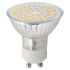 Sapho Led - LED bodová žiarovka 4W, 230V, GU10, teplá biela, 281lm (LDP230)