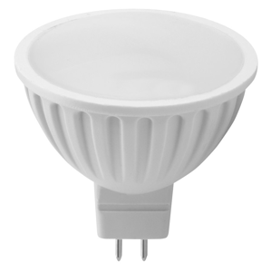 SAPHO - LED bodová žiarovka 6W, MR16, 12V, denná biela, 480lm (LDP336)
