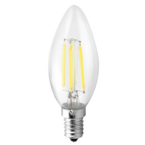Sapho Led - LED žárovka filament 4W, E14, 230V, teplá bílá, 360lm (LDF168)