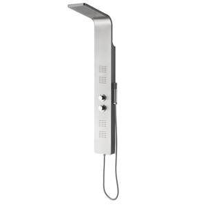 SAPHO - PRESTIGE sprchový panel s termostat. batériou 200x1400 mm, nerez WN337