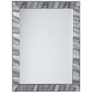 SAPHO - SYNTHIA zrkadlo v ráme, 625x825mm, strieborný (SH625)