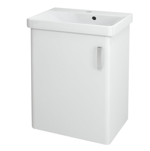 SAPHO - THEIA umývadlová skrinka 50,9x70x35cm, 1xdvierka, ľavá, biela TH057-3030