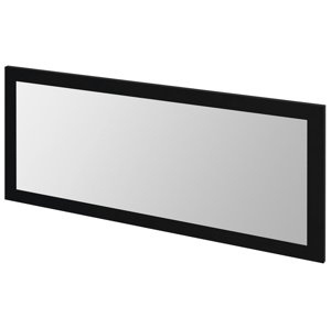 SAPHO - TREOS zrkadlo v ráme 1100x500x28mm, čierna matná (TS101) TS100-3535