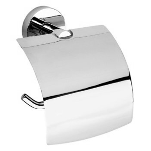 SAPHO - X-ROUND E držiak toaletného papiera s krytom, chróm (104112012) (XR705)