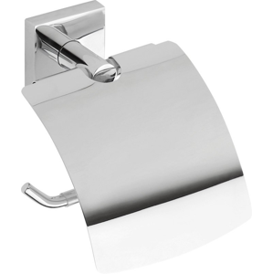 SAPHO - X-SQUARE držiak toaletného papiera s krytom, chróm (132112012) (XQ700)