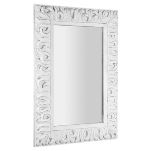 SAPHO - ZEEGRAS zrkadlo v ráme, 70x100cm, biela Antique IN421