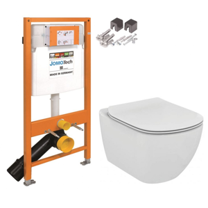JOMO DUO modul pro závěsné WC bez desky + WC Ideal Standard Tesi se sedátkem (174-91100700-00 TE3)