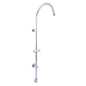 SLEZAK-RAV - Sprchová tyč k bateriím s hlavovou a ruční sprchou s přepínačem, Barva: chrom, Rozměr: 3/4'' (SD0094)